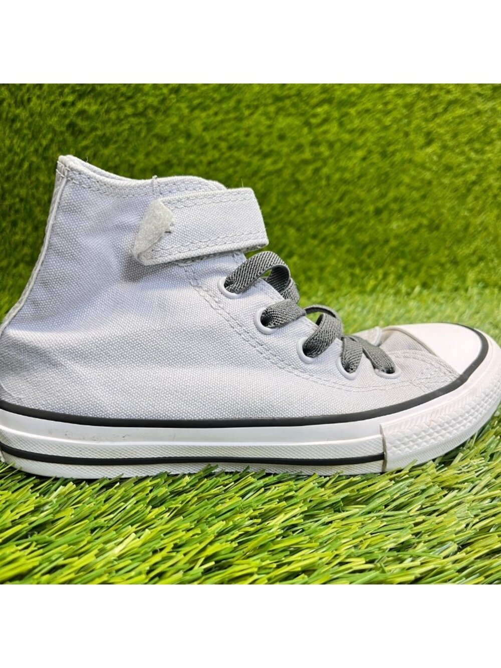 Converse Chuck Taylor All Star‎ High Boys Size 12C Gray Athletic Shoes Sneakers